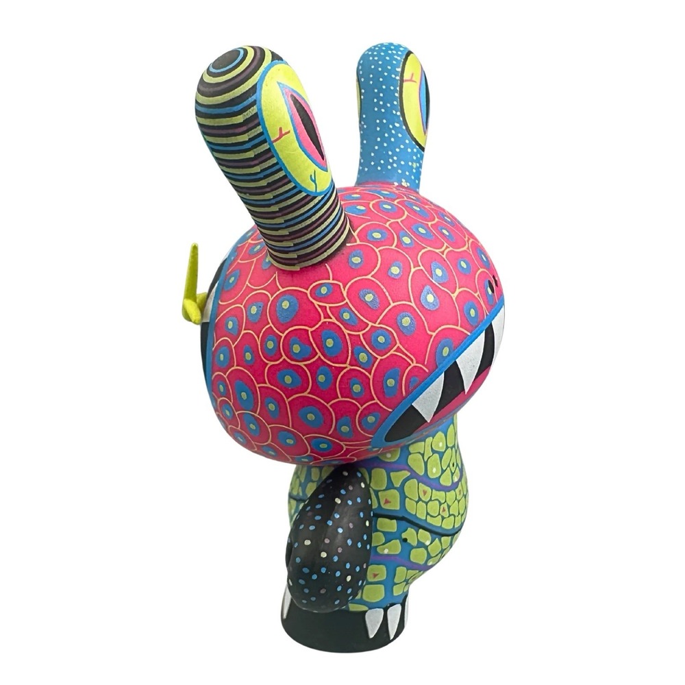 Kidrobot Dunny Azteca II Necuc 3" Lizard Vinyl Art Figure Designer Toy 2011 - Picture 11 of 16